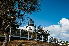 Walkway Leads to Owls Head Lighthouse